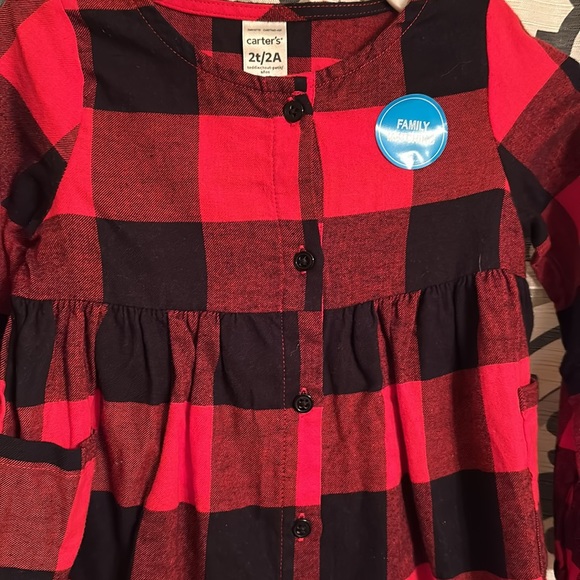 NWT Carter’s 2 pc. red and black set - Picture 3 of 5